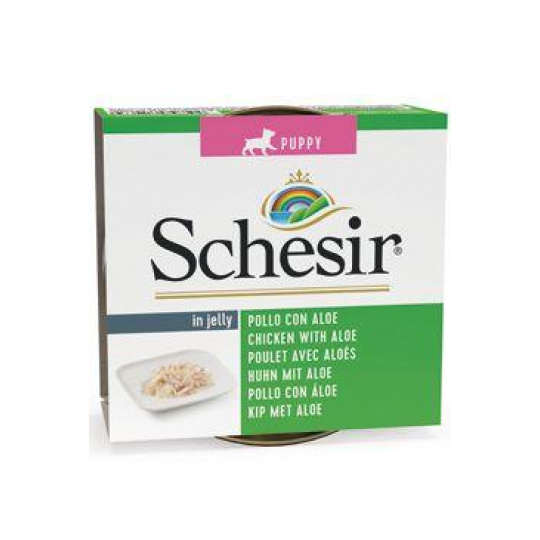 Schesir Dog konz. Puppy kura/aloe 150g Schesir Dog konz. Puppy kura/aloe 150g