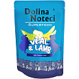 DOLINA NOTECI SUPERFOODS teľacie a jahňacie kapsička pre psy 300 g