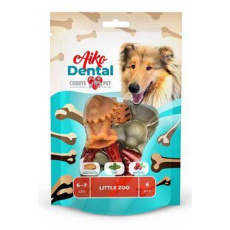 Pochúťka Aiko Dental Little Zoo 6-7cm/150g/6ks