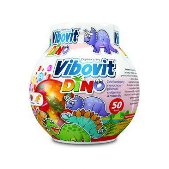 Vibovit DINO želé cukríky 50ks
