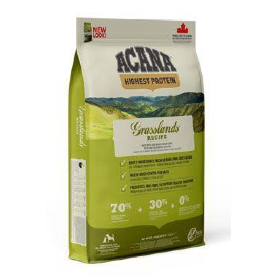 Acana Dog Grasslands Recipe 6kg Acana Dog Grasslands Recipe 6kg