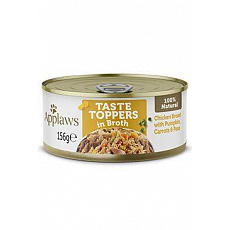 Applaws Dog konz. Toppers Broth kuracie s zeleninou 156g
