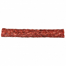 Žuvacia monoproteínová tyčinka z hovädzej kože, príchuť saláma [25 ks], 20 cm/ 80 g