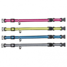 Reflexný obojok pre mačky, dve spony pre väčšiu bezpečnosť