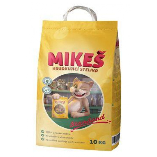 Mikeš Standard Podstielka mačka pohlc. pachu 10kg
