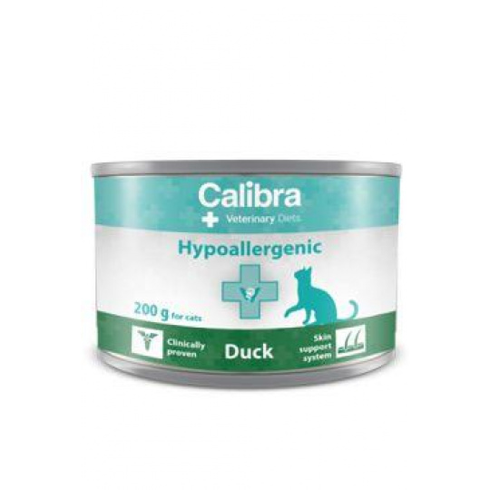 Calibra VD Cat konz. Hypoallergenic Duck 200g Calibra VD Cat konz. Hypoallergenic Duck 200g