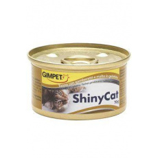 Gimpet kočka konz. ShinyCat tuňák+kreveta+maltoza 70g