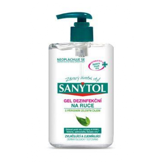 SANYTOL gel na ruce dezinfekční 250ml