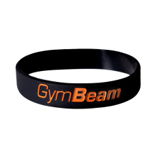 Silikónový náramok GB Black Orange - Gymbeam Silikónový náramok GB Black Orange - Gymbeam