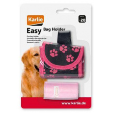 Puzdro nylon čierno-ružové + vrecká 2x20ks KAR Puzdro nylon čierno-ružové + vrecká 2x20ks KAR