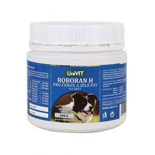 Roboran H pre Čierne a Biele psy 200g