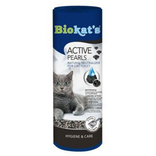 Biokat's uhlí do WC Active pearls 700ml