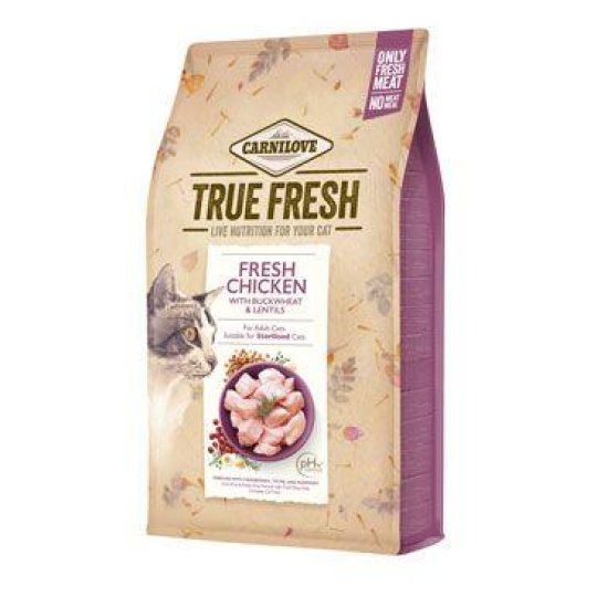 Carnilove Cat True Fresh Chicken 4,8kg