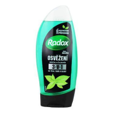 Radox sprchový gel Men 3v1 Mentol/čajovník 250ml Radox sprchový gel Men 3v1 Mentol/čajovník 250ml