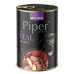 PIPER JUNIOR s telecím a jablky, konzerva pro štěňata 400g