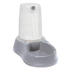 Miska so zásobami. na vodu 6,5l protišmyková sivá Zolux