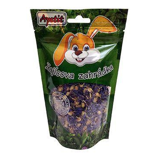 Apetit zajacova záhradka Nevädza modrá, kvet 30g Apetit zajacova záhradka Nevädza modrá, kvet 30g