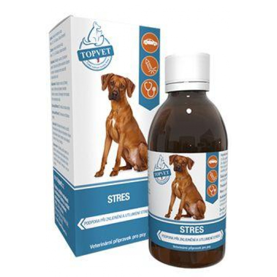 Stres sirup pre psy TOPVET 200ml Stres sirup pre psy TOPVET 200ml