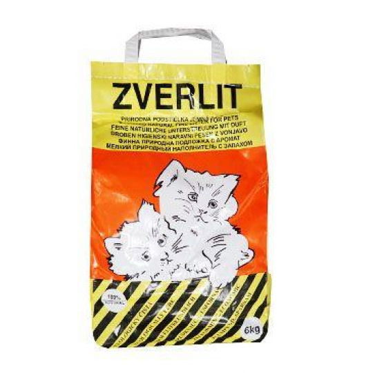 ZVERLIT oranžový jemný s vôňou 6kg