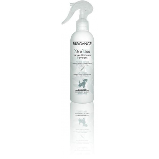 Rozčesávač BIOGANCE Xtra'liss Tangle Remover 250 ml (na splstnatenú srsť) Rozčesávač BIOGANCE Xtra'liss Tangle Remover 250 ml (na splstnatenú srsť)