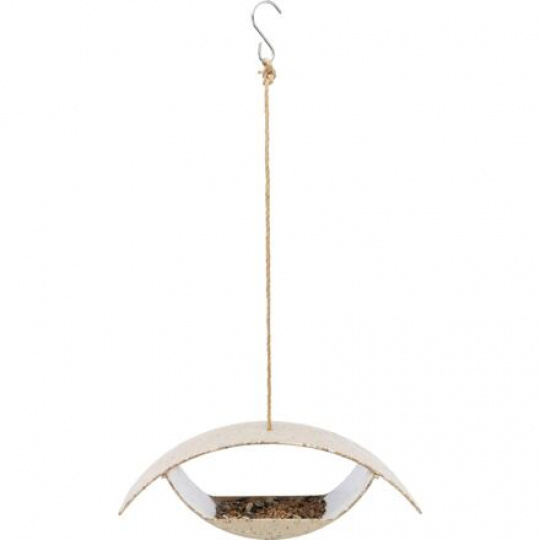 Oko - vonkajšie kŕmidlo na zavesenie, 32,5 x 12 x 10,1 cm, hnedá - LIMITOVANÁ PONUKA Oko - vonkajšie kŕmidlo na zavesenie, 32,5 x 12 x 10,1 cm, hnedá - LIMITOVANÁ PONUKA