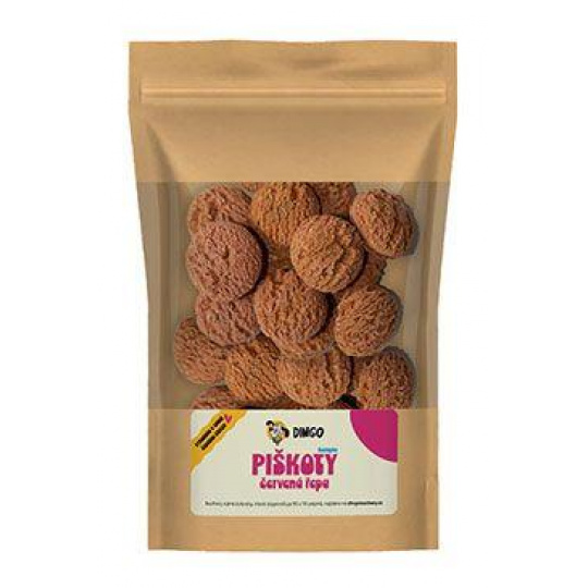 DINGO piškóty s červenou repou bezlepkové 250g