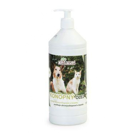NATURECA Konopný olej Natureca pure 1L NATURECA Konopný olej Natureca pure 1L