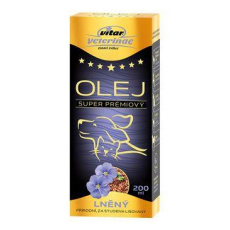 VITAR Veterinae Lněný olej 200ml