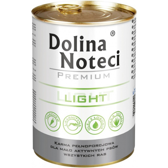 DOLINA NOTECI Premium Light - Mokré krmivo pro psy - Vepřové, Kuřecí - 400 g
