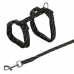 Nylonový postroj reflexný pre mačku, 27-45cm/10 mm, 1,3m