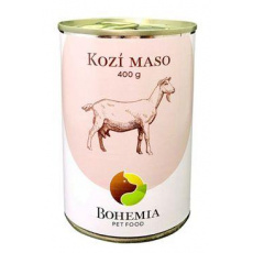 BOHEMIA MASO Kozí ve vlastní šťávě 400g