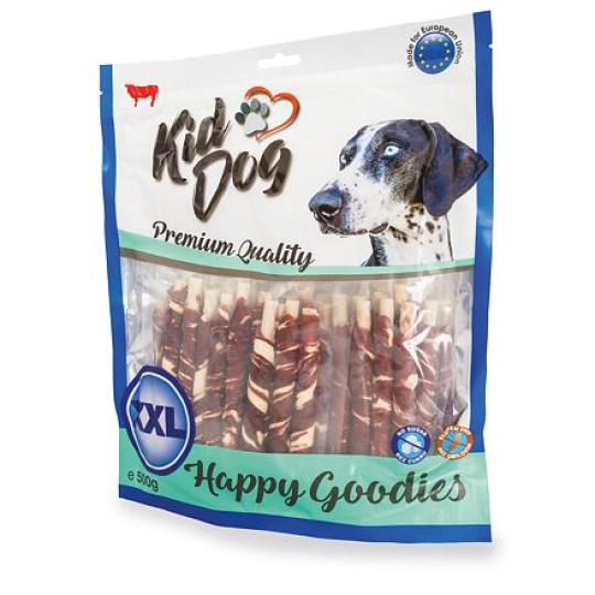 KIDDOG hovězí steak na buvolí tyčince -  8 mm/12 cm 500 g