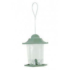 Krmítko vonk. PLAST na semená zelená 17,5cm Zolux