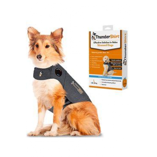 Vesta upokojujúca ThunderShirt pre psy sivá L