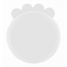 Viečko na konzervy, silikónové malé 7,6 cm/2 ks transparentné