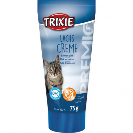 Premio LACHSCREAM - paštéta z lososa pre mačky 75g Premio LACHSCREAM - paštéta z lososa pre mačky 75g