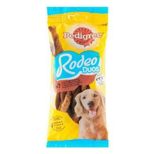 Rodokmeň pôv.Rodeo Duos Strips hovädzie, syr 7ks/123g