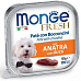 MONGE FRESH - paštéta a kúsky s kačicou 100 g pre psy