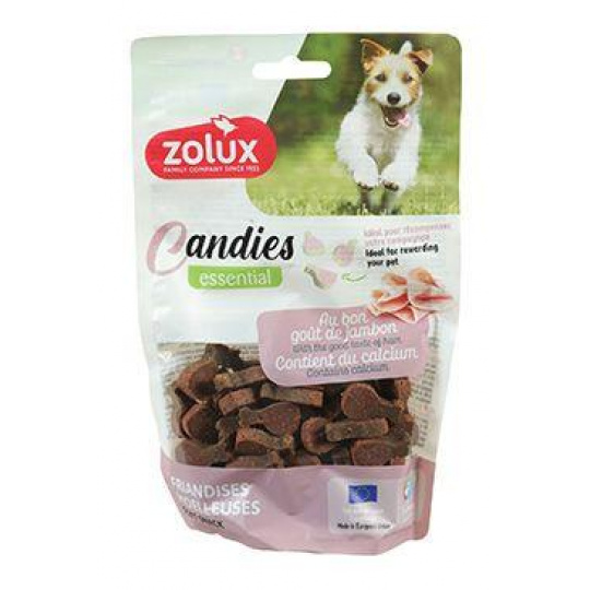 Pochoutka pes CANDIES Minišunka kost vápník 150g Zolux Pochoutka pes CANDIES Minišunka kost vápník 150g Zolux