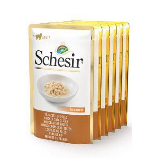 Schesir Cat kapsička Adult Monoprot. kurča 6x85g Schesir Cat kapsička Adult Monoprot. kurča 6x85g