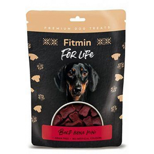 Fitmin FL dog poch. Hovädzia mini kostička 70g