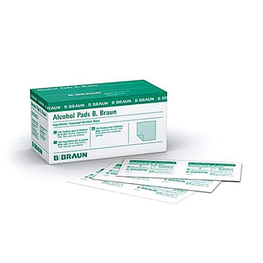 Tampóny Softa Swabs (alkoholové - dezinfekčné štvorčeky sterilné) 100 ks/bal.