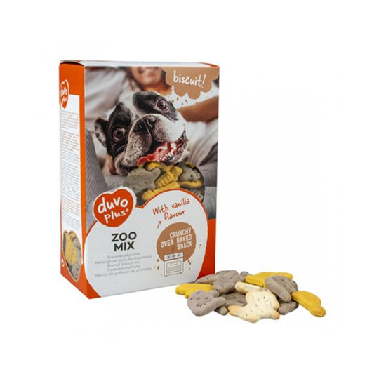 Pamlsek DUVO+ Biscuit Zoo mix 500 gr