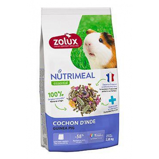 Krmivo pro morčata NUTRIMEAL mix 2,55kg Zolux Krmivo pro morčata NUTRIMEAL mix 2,55kg Zolux