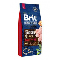 Brit Premium by Nature dog Adult L 15 kg