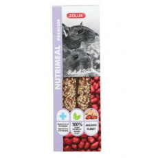 Pochúťka NUTRIMEAL STICK myš/potkan arašidy 125gZolux Pochúťka NUTRIMEAL STICK myš/potkan arašidy 125gZolux