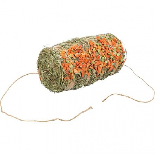 Natur Snack - závesný valček sena s hráškom a mrkvou, 250g