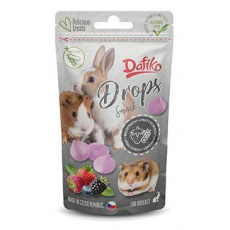 Dafiko drops pre hlodavce lesná zmes 75g