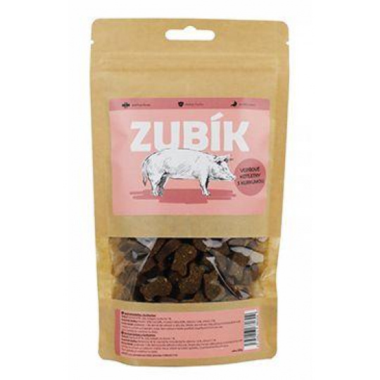 Pochúťka ZUBÍK Bravčové kotlety s kurkumou 200g