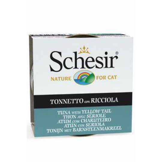 Schesir Cat konz. Adult tuňák/kranas 85g